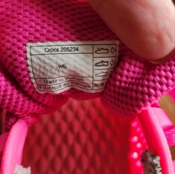 CROCS Literide Pink Breathable Sneakers for Active Style - Picture 4 of 5